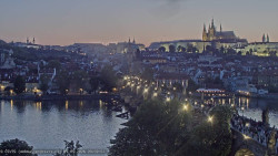 Pražský hrad, Karlův most, Vltava