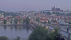 Pražský hrad, Karlův most, Vltava