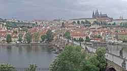 Pražský hrad, Karlův most, Vltava