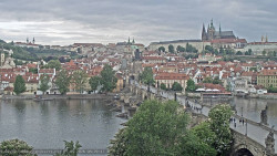 Pražský hrad, Karlův most, Vltava