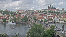 Pražský hrad, Karlův most, Vltava