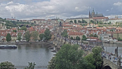 Pražský hrad, Karlův most, Vltava