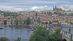 Pražský hrad, Karlův most, Vltava