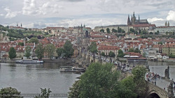 Pražský hrad, Karlův most, Vltava
