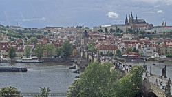 Pražský hrad, Karlův most, Vltava