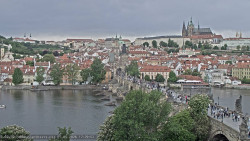 Pražský hrad, Karlův most, Vltava