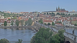 Pražský hrad, Karlův most, Vltava