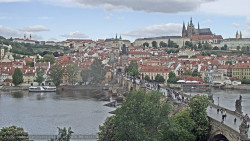 Pražský hrad, Karlův most, Vltava
