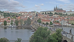 Pražský hrad, Karlův most, Vltava