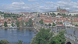 Pražský hrad, Karlův most, Vltava