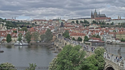 Pražský hrad, Karlův most, Vltava
