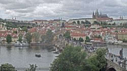 Pražský hrad, Karlův most, Vltava