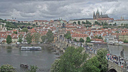 Pražský hrad, Karlův most, Vltava