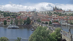 Pražský hrad, Karlův most, Vltava