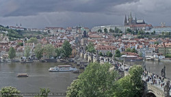 Pražský hrad, Karlův most, Vltava