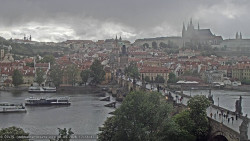 Pražský hrad, Karlův most, Vltava