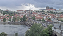 Pražský hrad, Karlův most, Vltava