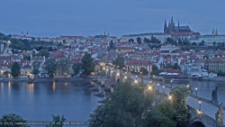 Pražský hrad, Karlův most, Vltava