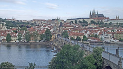 Pražský hrad, Karlův most, Vltava