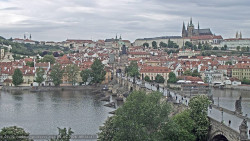 Pražský hrad, Karlův most, Vltava