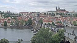 Pražský hrad, Karlův most, Vltava