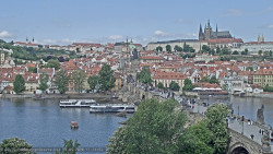 Pražský hrad, Karlův most, Vltava
