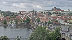 Pražský hrad, Karlův most, Vltava