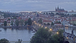Pražský hrad, Karlův most, Vltava
