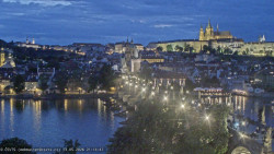 Pražský hrad, Karlův most, Vltava