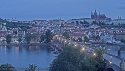 Pražský hrad, Karlův most, Vltava