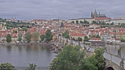 Pražský hrad, Karlův most, Vltava