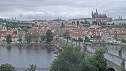 Pražský hrad, Karlův most, Vltava