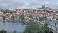 Pražský hrad, Karlův most, Vltava