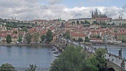 Pražský hrad, Karlův most, Vltava