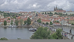Pražský hrad, Karlův most, Vltava