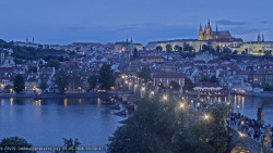 Pražský hrad, Karlův most, Vltava