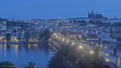 Pražský hrad, Karlův most, Vltava