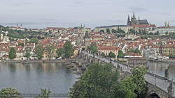 Pražský hrad, Karlův most, Vltava