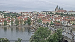 Pražský hrad, Karlův most, Vltava