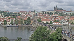 Pražský hrad, Karlův most, Vltava