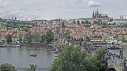 Pražský hrad, Karlův most, Vltava