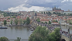 Pražský hrad, Karlův most, Vltava