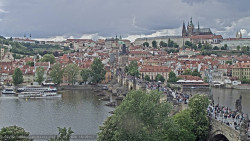 Pražský hrad, Karlův most, Vltava