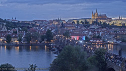 Pražský hrad, Karlův most, Vltava