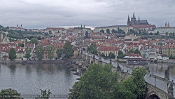 Pražský hrad, Karlův most, Vltava