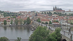 Pražský hrad, Karlův most, Vltava