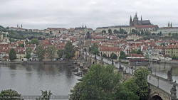 Pražský hrad, Karlův most, Vltava