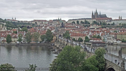 Pražský hrad, Karlův most, Vltava