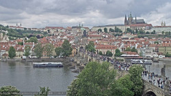 Pražský hrad, Karlův most, Vltava