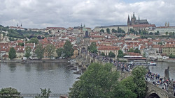 Pražský hrad, Karlův most, Vltava